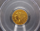 1915 $2.50 Indian Head Gold Quarter Eagle Pcgs Au55 #447 About Unc Ecc&C, Inc.