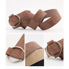  2 Pcs Stretchy Belts for Women Fashion Elastic Round Buckle