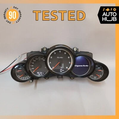 2011 Porsche Cayenne Turbo 958 Instrument Speedometer Cluster OEM 168k - Image 1 of 4