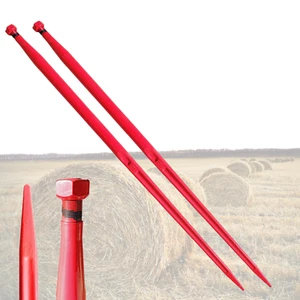 Frontladerzinken Frontlader 1100mm M22x1.5 Zinken Großballenzinken 2x - Bild 1 von 1