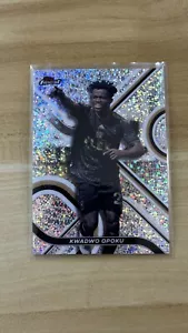 2022 Topps MLS Finest Soccer KWADWO OPOKU refractor de mochas /175 - Imagen 1 de 2