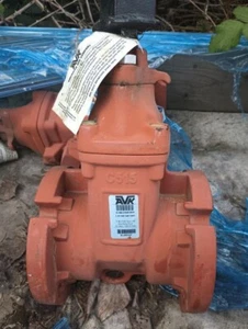 3” MJ X MJ GATE VALVE AVK MECHANICAL JOINT, OPEN LEFT, WATER MAIN - Picture 1 of 2