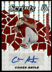 2021 Panini Mosaic Scripts Chase Antle Auto Philadelphia Phillies #SCRCA 160421