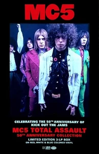 MC5 Kick Out The Jams 50th Anniversary Framed Concert Poster - Picture 1 of 2