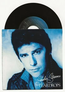 SHAKIN' STEVENS TEARDROPS SINGLE FROM NETHERLANDS, MINT CONDITION - Picture 1 of 2