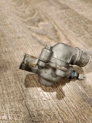 1994 Kawasaki Ninja 250R Thermostat Housing Assembly 16160-0044 + 14024-1232 - Image 1 of 4