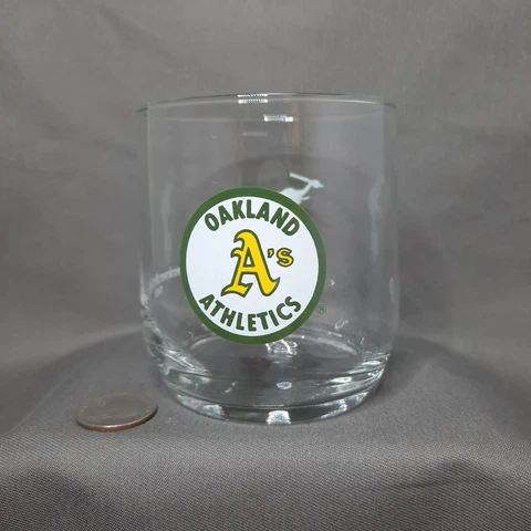 1988 OAKLAND Athletics A'S "Experience The Difference" Shell Promo Drink Glass Cover