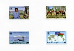 VANUATU DRUCKER PROOFS 1983 COMMONWEALTH DAY-ENSCHEDE - Bild 1 von 1