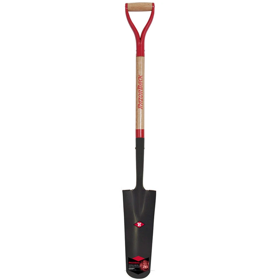 Razor-Back 47103 Drain Spade 16-inch with Wood Handle D-Grip - Image 1 of 1