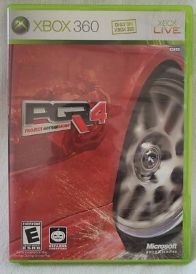 Project Gotham Racing 4 (Microsoft Xbox 360, 2007) Complete In Box With Manual - Image 1 of 4