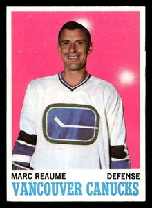 1970-71 Topps #119 Marc Reaume Near Mint+ Canucks - Picture 1 of 2