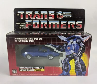 1985 Hasbro Transformers G1 Autobot Tracks Action Figure Sealed MIB Unused  - Image 1 of 4
