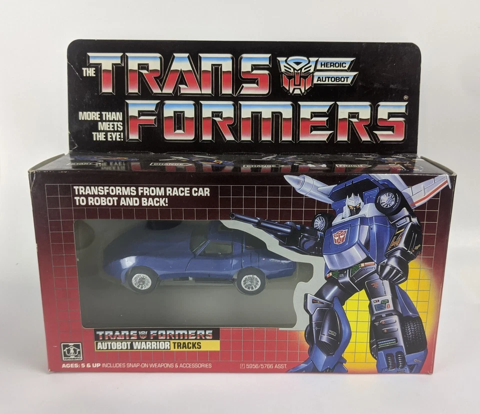 1985 Hasbro Transformers G1 Autobot Tracks Action Figure Sealed MIB Unused  - Image 1 of 4