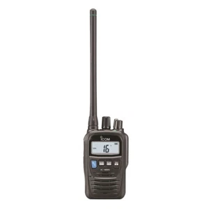 Icom M85 Portable Handheld VHF Marine Radio 5W BLACK 16ChannelIP67 Internal VOX - Picture 1 of 1