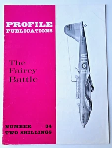 Profile Publications, The Fairey Battle, #34 PB, VG - Bild 1 von 5
