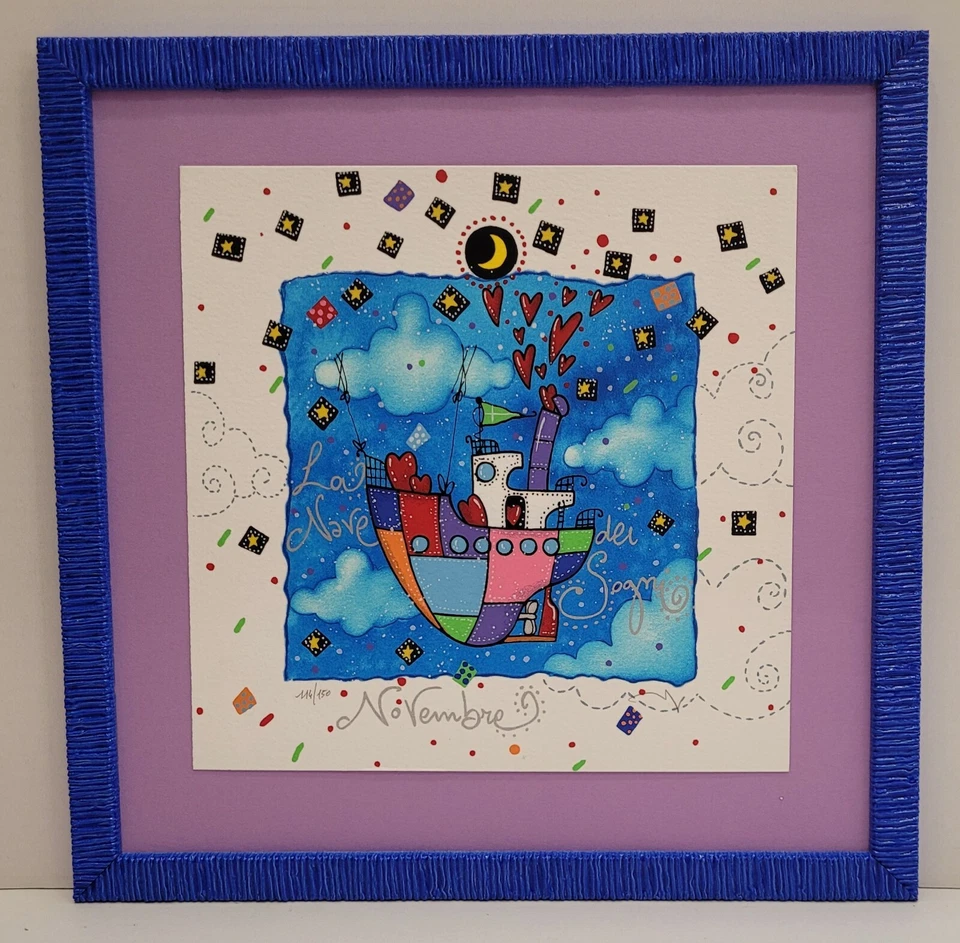 Andrea Agostini -  Serigrafia  - " Novembre " - Immagine 1 di 1