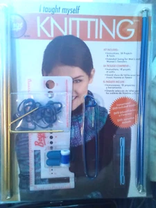 BOYE I Taught Myself Knitting Starter Kit Vintage - Picture 1 of 1