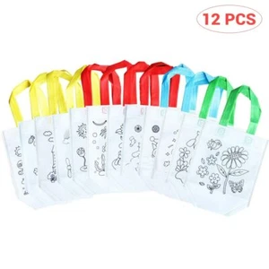 12 pcs Kids DIY drawing craft color bags children learning toys - Picture 1 of 5