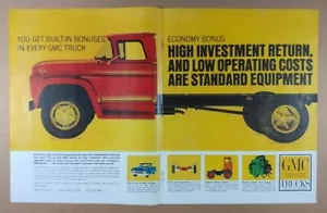 1962 GMC 4000 Series Truck vintage print Ad - Picture 1 of 1