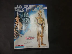 LA GUERRE DES ETOILES STAR WARS MECCANO FRANCE MAQUETTE Z-6PO - Picture 1 of 9
