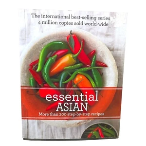 Essential Asian Cookbook 200+ Step by Step Recipes China Thailand Philippines - Imagen 1 de 11