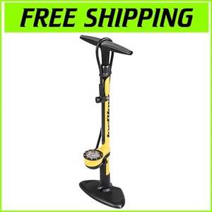 Premium Steel High Pressure Bike Floor Pump - 160 PSI with Valve Compatibility - Picture 1 of 9