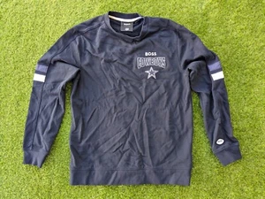 Hugo Boss x NFL Dallas Cowboys Blue Jumper M Medium Football Fan Gear - Picture 1 of 6
