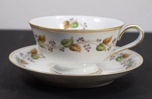 Tasse & Untertasse mit Fuß Set Noritake Cordova - 4 Sets - Bild 1 von 3