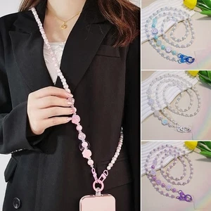 Cat's Paw Bead Wallet Necklace Chain Phone Anti Loss Lanyard Bag - Photo 1 sur 10