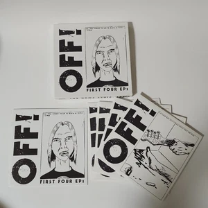 OFF! – First Four EPs Vinyl Box Set 4x 7” Records 2010 Vice Keith Morris Punk HC - Picture 1 of 6