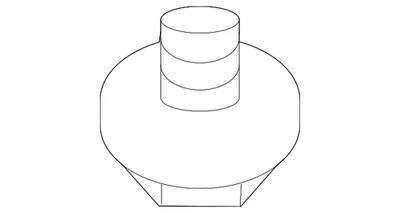 Pin alerón original Audi 8E0-805-121-A Foto 1 de 2