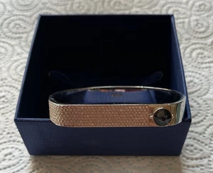Genuine Swarovski Silver Bangle . Number 5250073 - Picture 1 of 10