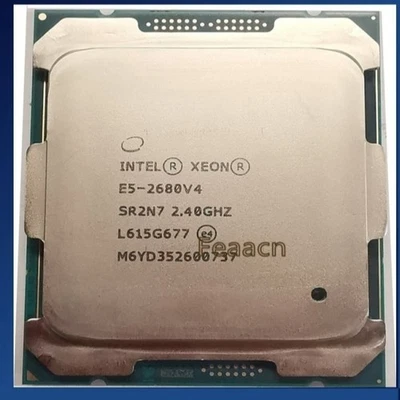 INTEL XEON E5-2680V4 SR2N7 2.40GHZ FCLGA2011-3 CPU - Image 1 of 2