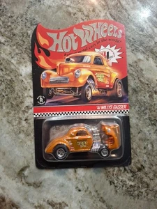2019 Hot Wheels RLC Orange '41 Willys Gasser Serial #7818/10,000 - Picture 1 of 3