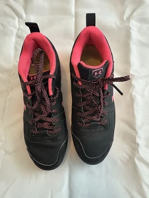 Under Armour Black / Pink  Girls Youth Soccer Cleats Size 5Y - Image 1 of 4
