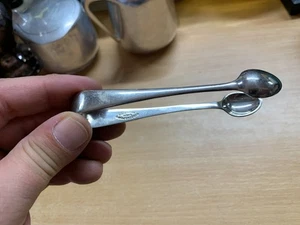 VINTAGE "BODDINGTON'S STAIN RESISTANCE" SUGAR NIPS TONGS (P2) - Picture 1 of 8