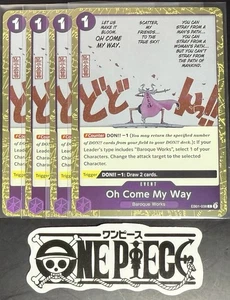 4 x One Piece EB01-038 C Oh Come My Way - English - PRB02 Foil - Playset - NM/M - Picture 1 of 1