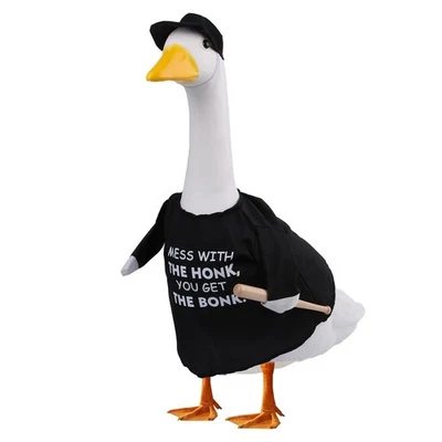 Porch Goose Outfit Costume Mess with The Honk You Get The Bonk Baseball Goose... - Image 1 of 4