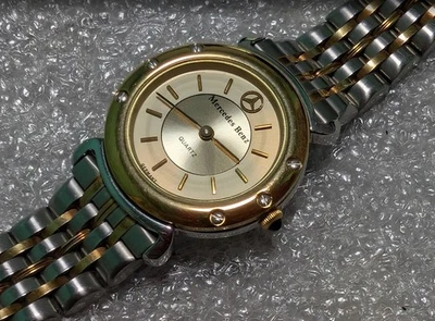 RARO VINTAGE Mercedes Benz acessório de carro clássico feito na Alemanha relógio esportivo - Imagem 1 de 4