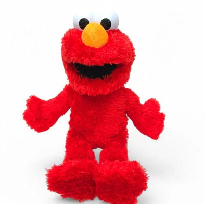 Peluche Sesame Street Tickleist Tickle Me Elmo 14" 2021 Hasbro Talking Kicking Foto 1 de 4