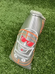 Swag Cart Sniper Golf Blade Putter Cover Silver NOOB Sold Out Magnet Closure - Picture 1 of 8