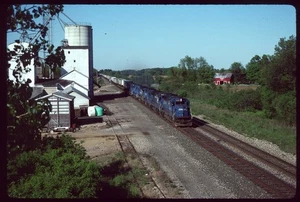 Scivolo binario originale - CR Conrail 3401+ Rolling Prairie IN 5-1993 - Foto 1 di 1