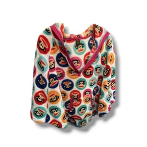 Paul Frank Julius der Affe Pull Over Hoodie Plüsch Poncho Gr. Medium - Bild 1 von 4