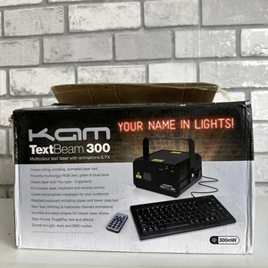 Kam Text Beam 300 Laser Animation Mehrfarbig - Bild 1 von 8