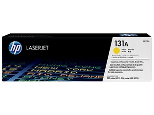 HP 131A Żółty oryginalny toner LaserJet, ~1800 stron, CF212A - Zdjęcie 1 z 7