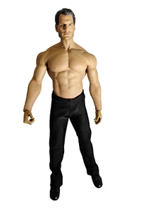 1/6 Scale Black Pants Leggings Boot Cut Stretch for 12" Figure Fits Phicen M-34 - Picture 1 of 13