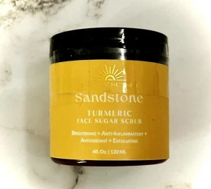 SAND N' SUNSET || Sandstone - Turmeric Face Sugar Scrub ⭐️NWT⭐️ - Picture 1 of 6