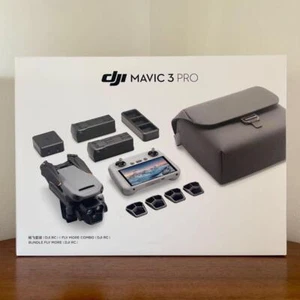 DJI Mavic 3 Pro Fly More Combo Drone with 3 Batteries Charger Bag Accessories - Picture 1 of 8