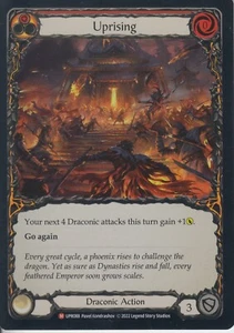 Uprising Face Flesh and Blood TCG Uprising UPR088 Rainbow Foil Majestic - Picture 1 of 1