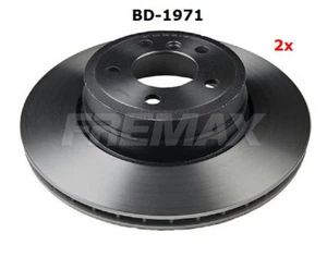 2 Bremsscheiben hinten Fremax BD-1971 345mm für BMW X5 u.  X6 - Bild 1 von 2